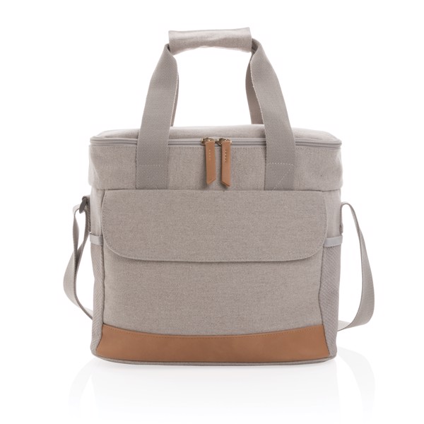 Impact AWARE™ 16 oz. rcanvas cooler bag - Grey