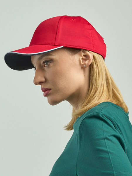 Zoom Piping Sandwich - White