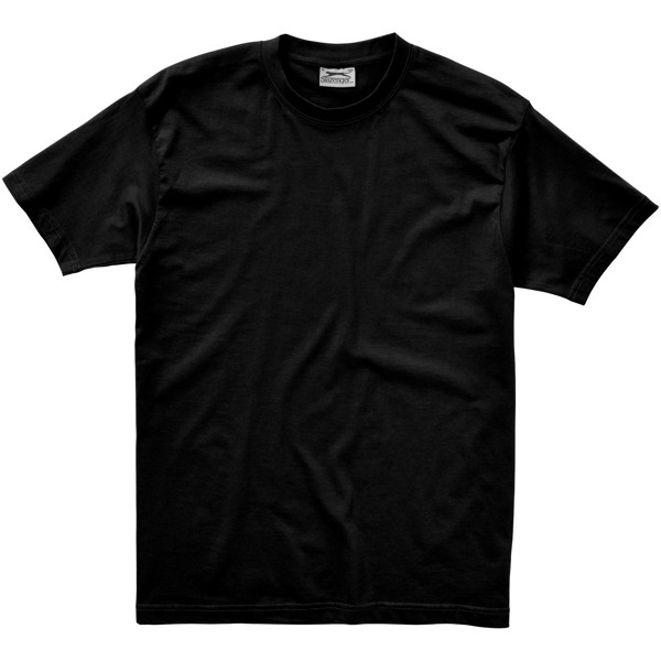 Camiseta de manga corta para hombre "Ace" - Negro Intenso / XL