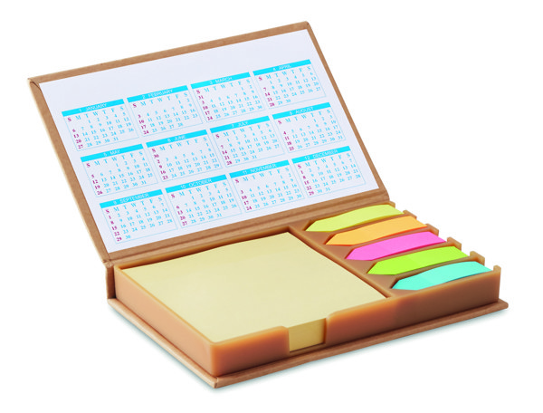 Namizni komplet beležk Memocalendar, recikliran papir