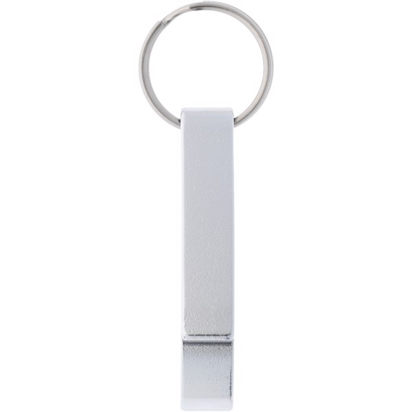 Tao bottle and can opener keychain - Silver