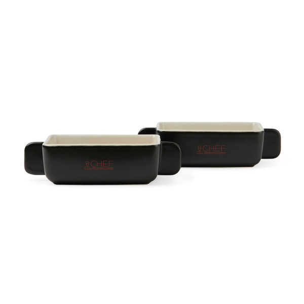 VINGA Monte neu mini dish 2 pcs - Black