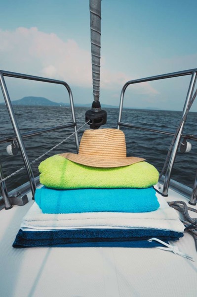 Olima Sports Towel - White / 50X100