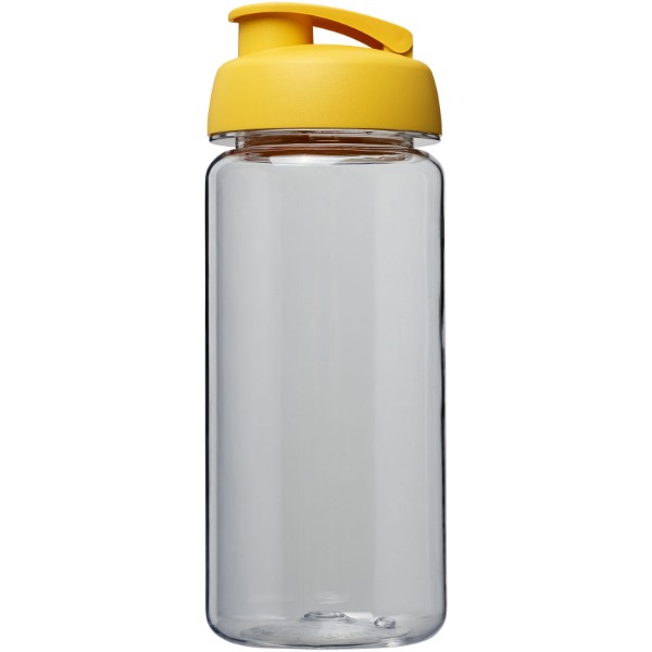 Sportovní láhev s vyklápěcím víčkem Octave Tritan™ 600 ml - Průhledná / Žlutá
