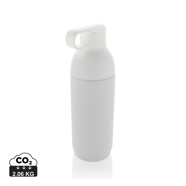 Flow Vakuumflasche aus RCS recyceltem Stainless-Steel - Weiß