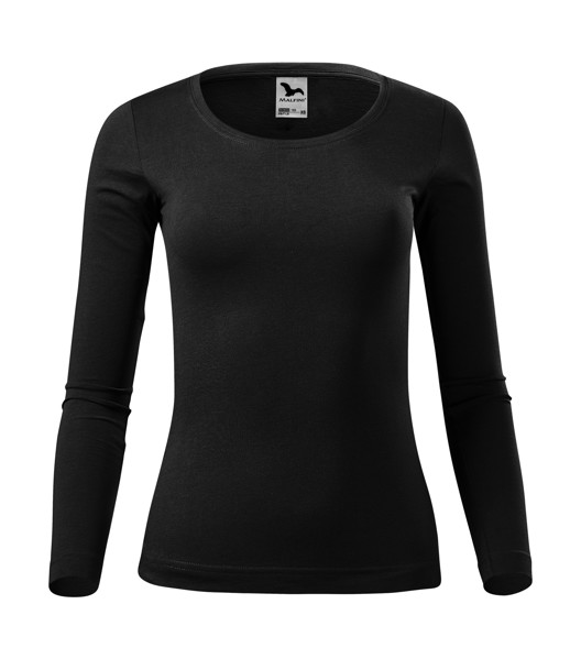 Triko Dámské Malfini® Fit-T Ls - Černá / 2XL