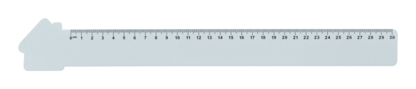 30 Cm Ruler Couler 30, House - White
