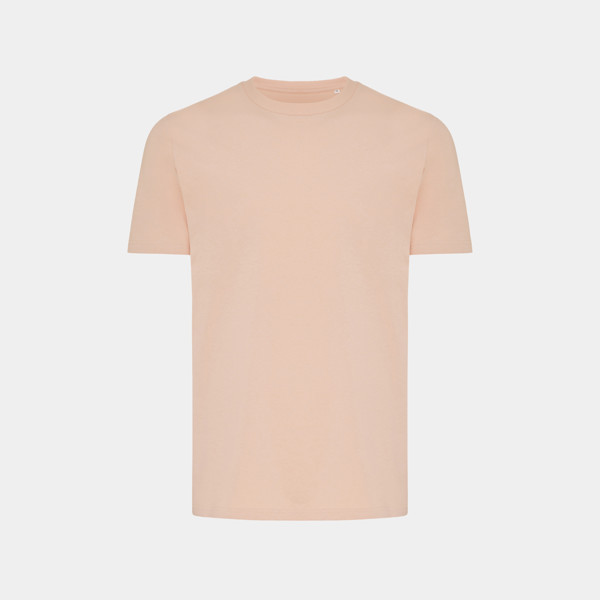 Iqoniq Brett recycled cotton t-shirt - Peach Nectar / S