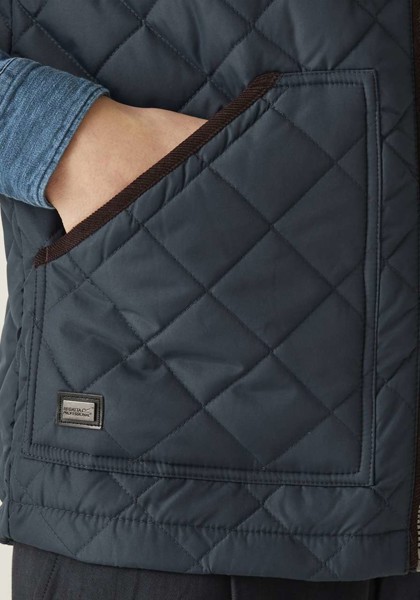 Moreton Quilted Gilet - Black / L