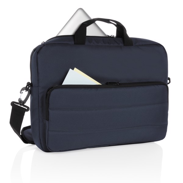 Xd Xclusive RPET laptop bag 15.6 inch, recycled - Navy