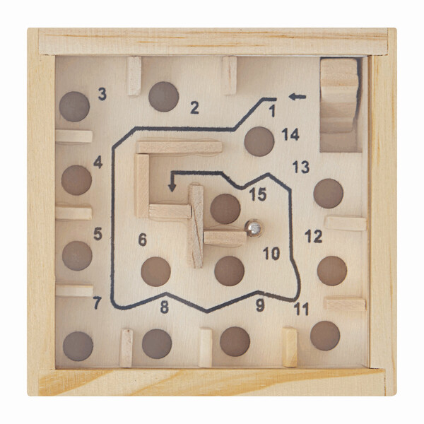 Wooden Labyrinth Game Lost