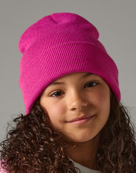 Junior Original Cuffed Beanie - Black / ONE SIZE