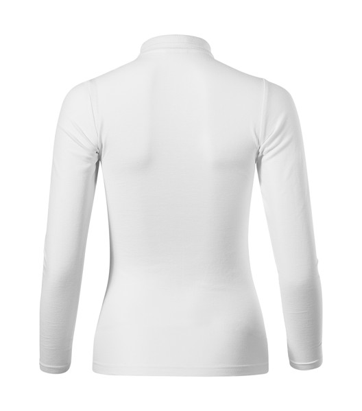 Polokošile Dámská Malfini® Pique Polo Ls - Bílá / 2XL