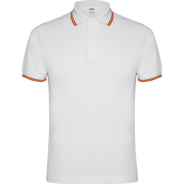 Nation Polo Shirt - White / S