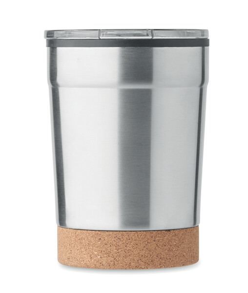 Kubek dwuściankowy 300 ml Nomu - Matt Silver