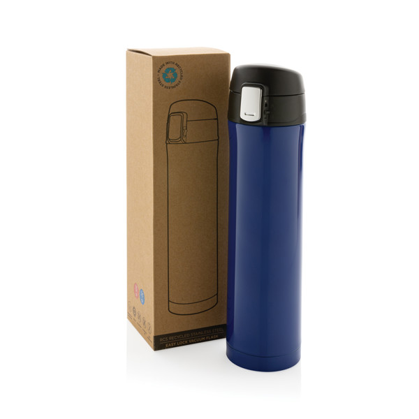 Bouteille 450ml EASY LOCK en plastique RCS - Bleu