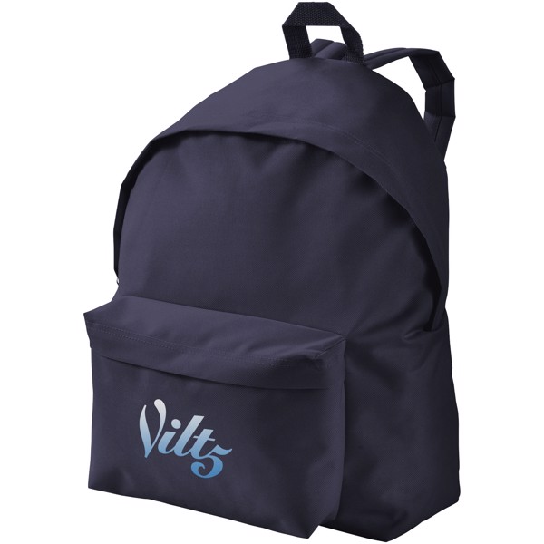 Urban covered zipper backpack 14L - Navy