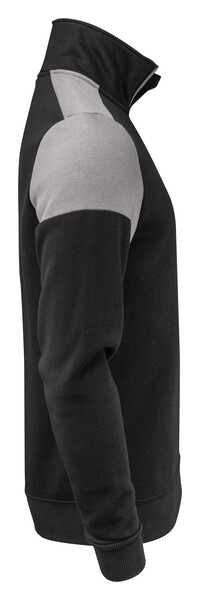 Printer Prime Halfzip Sweater Black/Anthra 4XL
