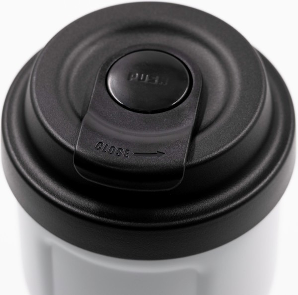 BrandCharger Posh Café reisbeker 510 ml - wit