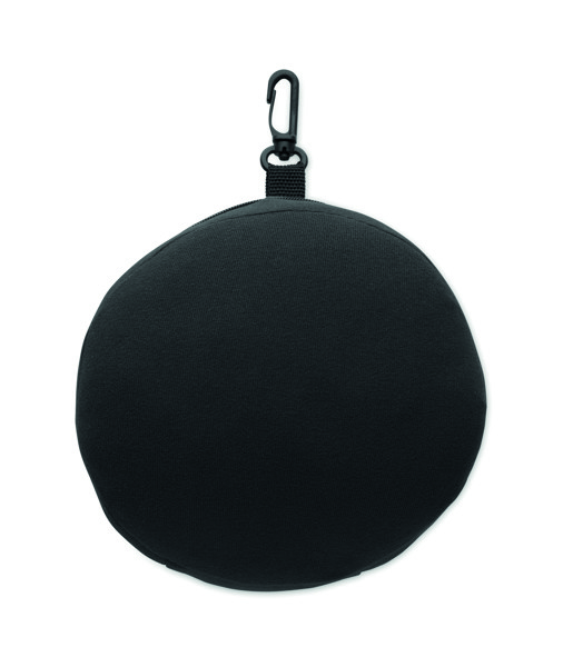 Utazópárna és alvómaszk szett Soft Nuit - Fekete