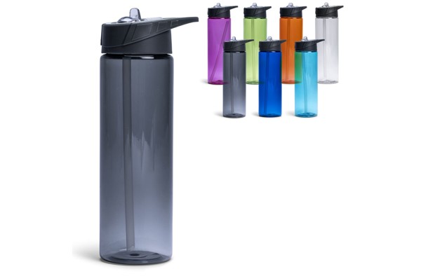 Lord Nelson Water Bottle With Straw 700ml - Transparent