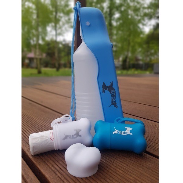 Neat Dog Dispenser for dog waste bags - White