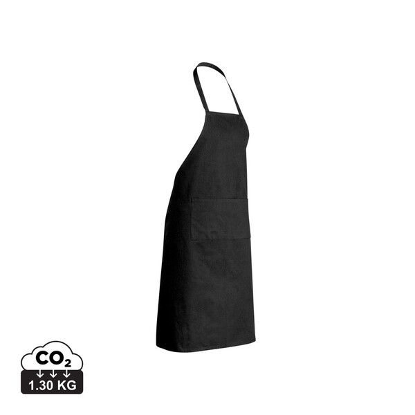 Impact AWARE™ Recycled cotton apron 180gr - Black