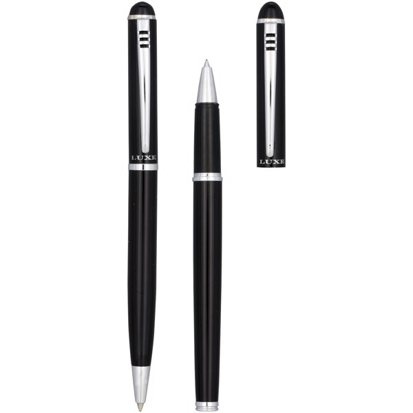 Parure Stylo bille et roller Andante (encre noire)