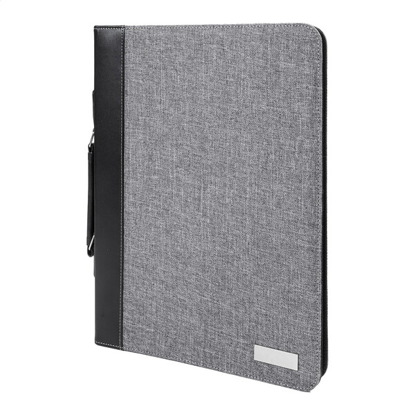 A4 Document Folder Smokey Zip