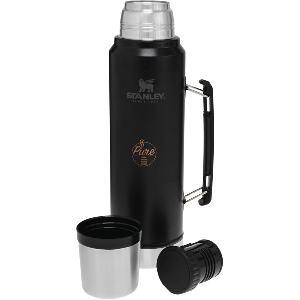 Bouteille Stanley Classic de 1 000 ml - Noir mat