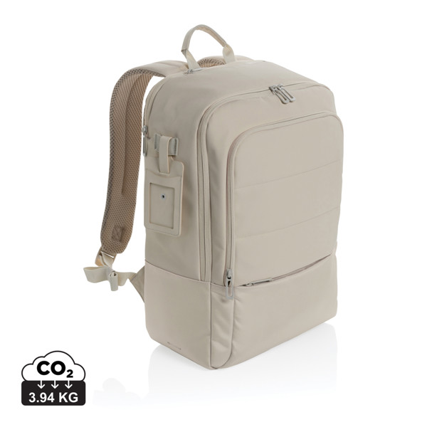 Sac à dos ordinateur 15,6" en rPET AWARE™ Armond - Beige