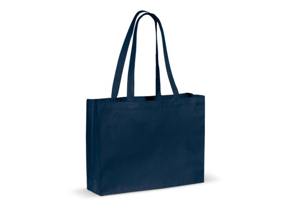 Sac en toile OEKO-TEX® 270g/m² 45x10x33cm - Bleu foncé