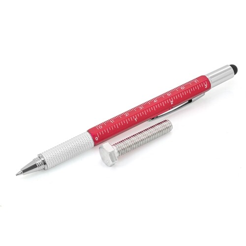 STYLO 7 FONCTIONS “ROVI” - Rouge