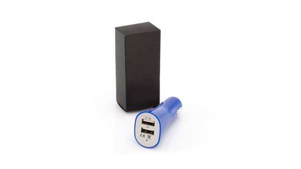 Cargador Coche USB Heyon - Amarillo