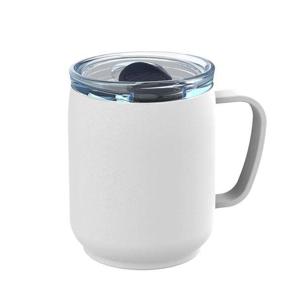 myNIZZA CERAMIC - Mug: blanc, Couvercle: PNBE