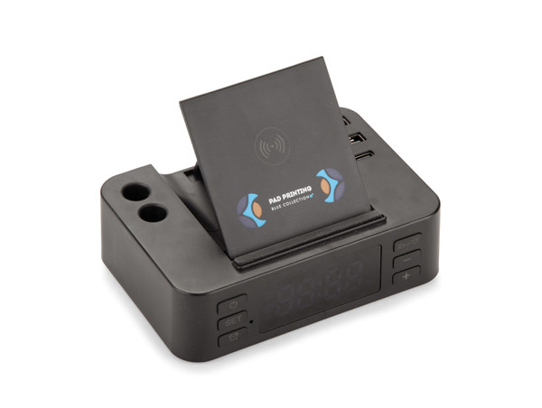 Alarm clock with inductive charger CLOCKI
