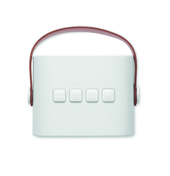 altifalante sem fios de 5 W Karaseta - Branco