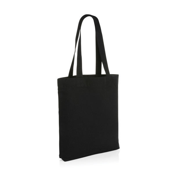 Nebarvená taška Impact z 285g recykl. canvas AWARE™ - Černá