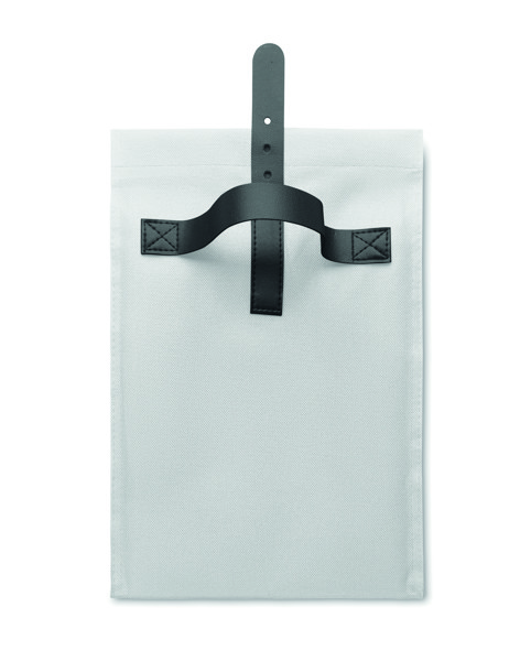 Borsa frigo 600D RPET Chill - Bianco