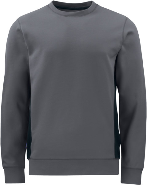 Heavy doubleface workwear sweater ProJob | 2127 Sweatshirt Roundneck - Grey / XL