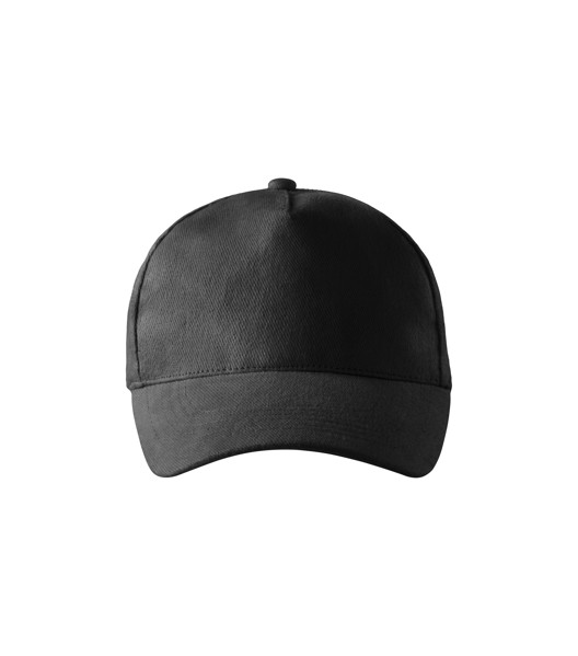 Čepice Unisex Malfini® 5P - Černá / nastavitelná