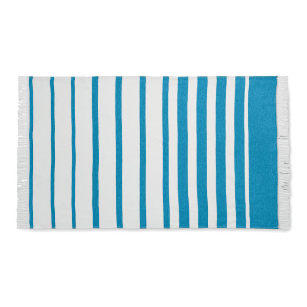 Seaqual Wave hammam towel 100x170 cm, 300 g/m² - Turquoise