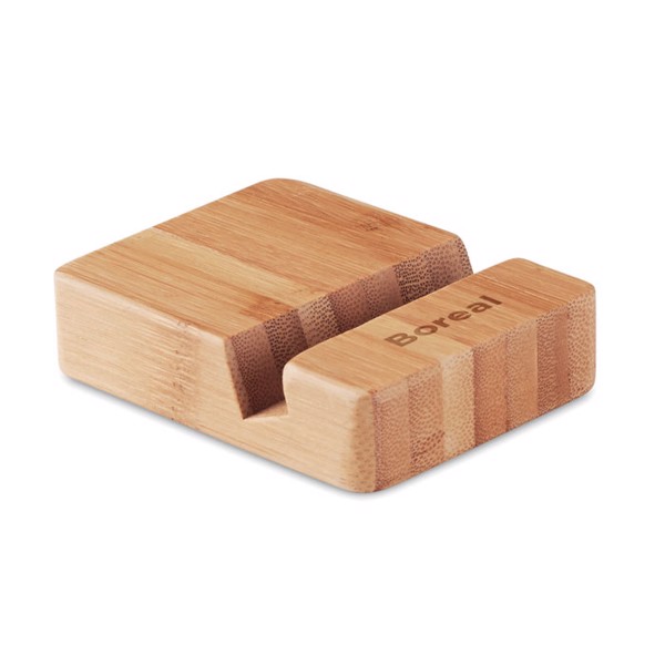 Smartphone stand Apoya, bamboo 75x60 mm