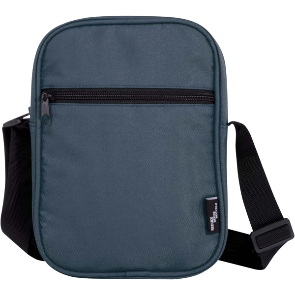 Sac bandoulière Byron de 2 L recyclé certifié GRS - Bleu hale