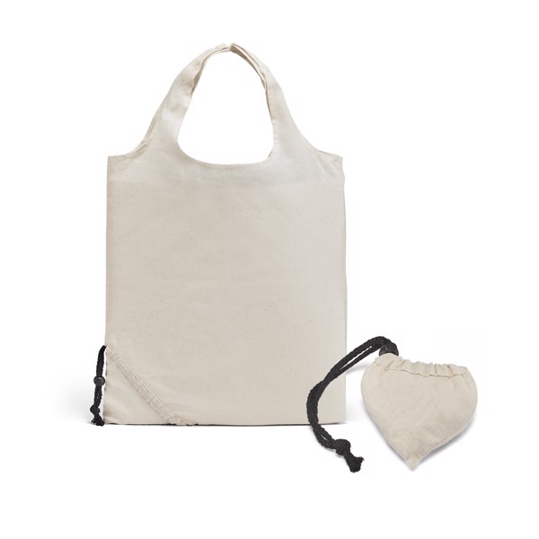 ORLEANS. 100% bomuld foldbar pose (100 g/m²)