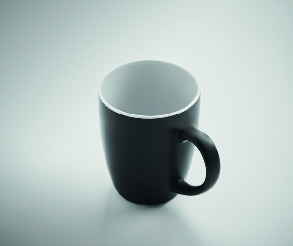 Tasse en céramique bicolore 290 Lim - Blanc