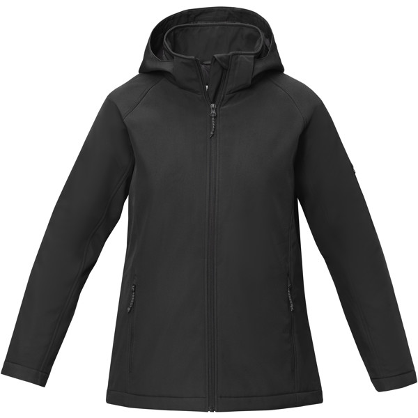 Notus wattierte Softshell Damenjacke - schwarz / XS