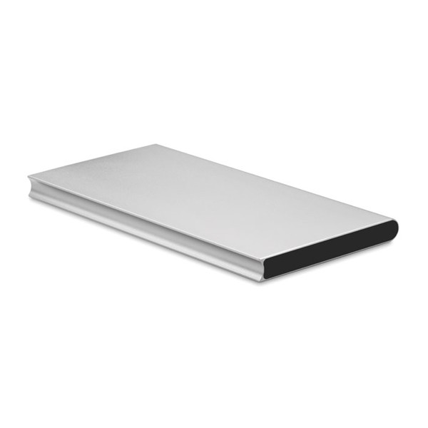 Napajalnik Powerflat8, 8000 mAh, recikliran aluminij - Matt Silver