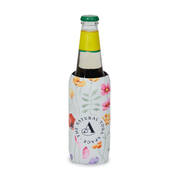 Saco térmico de neopreno para latas. Tamanho compacto 330ml - Cor integral