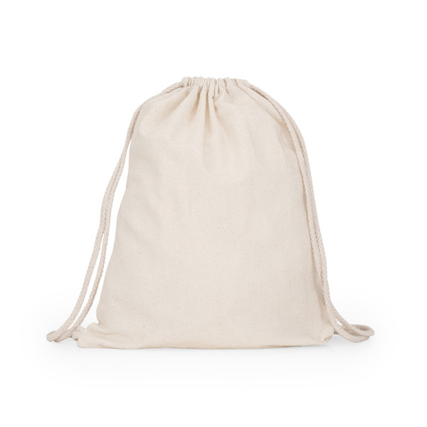 Bolsa mochila de cuerdas personalizada de algodón